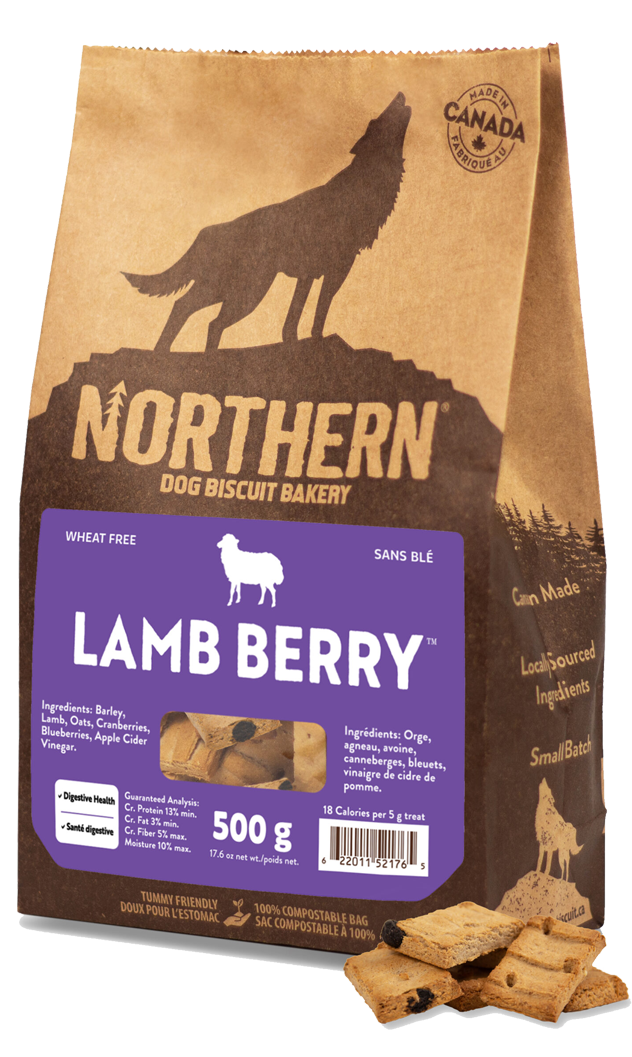 Lamb Berry Wheat Free Biscuits (500g)