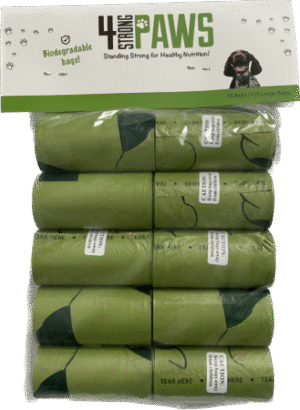 Large Biodegradable Dog Waste Bags (10 rolls)