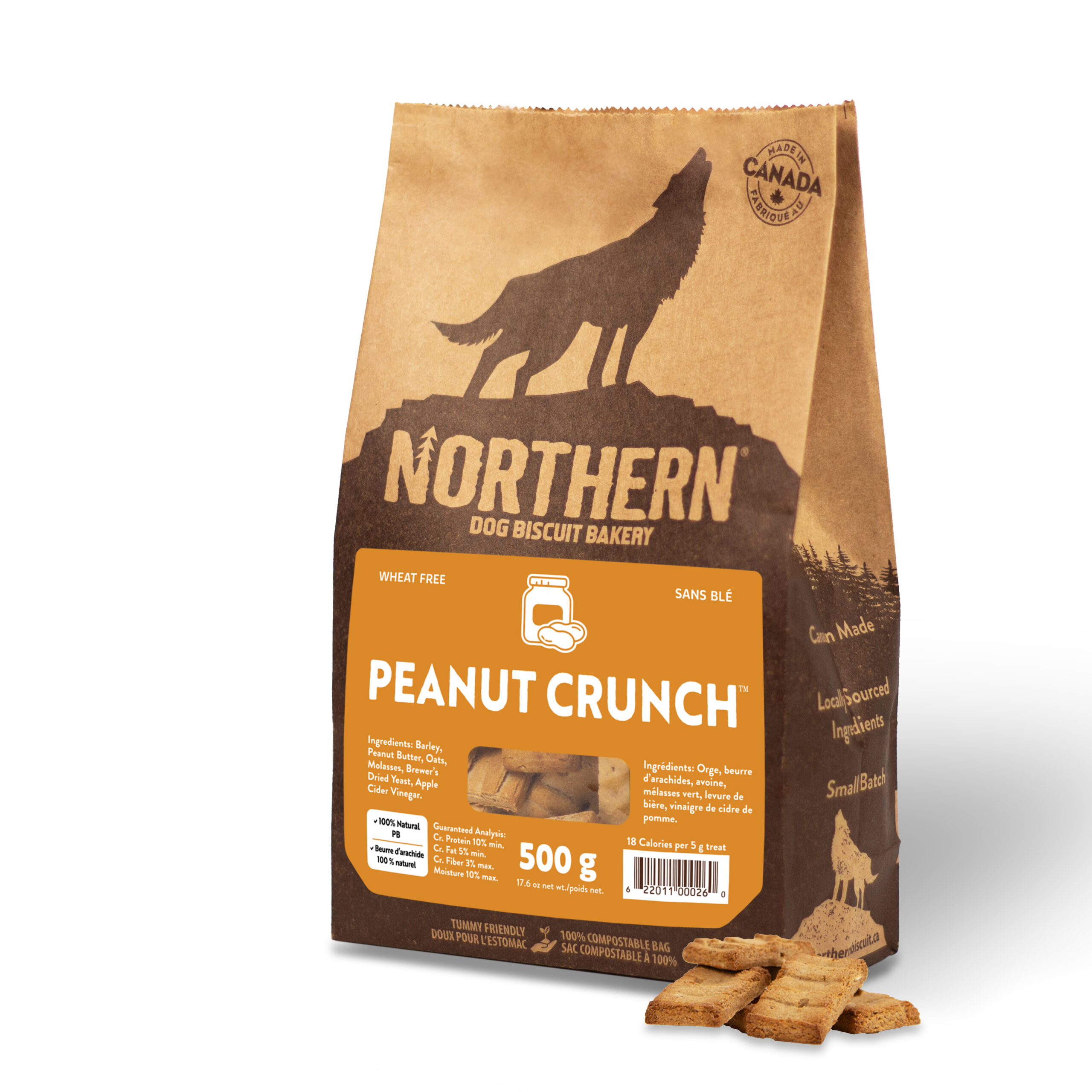 Peanut Crunch! Wheat Free Biscuits (500g)